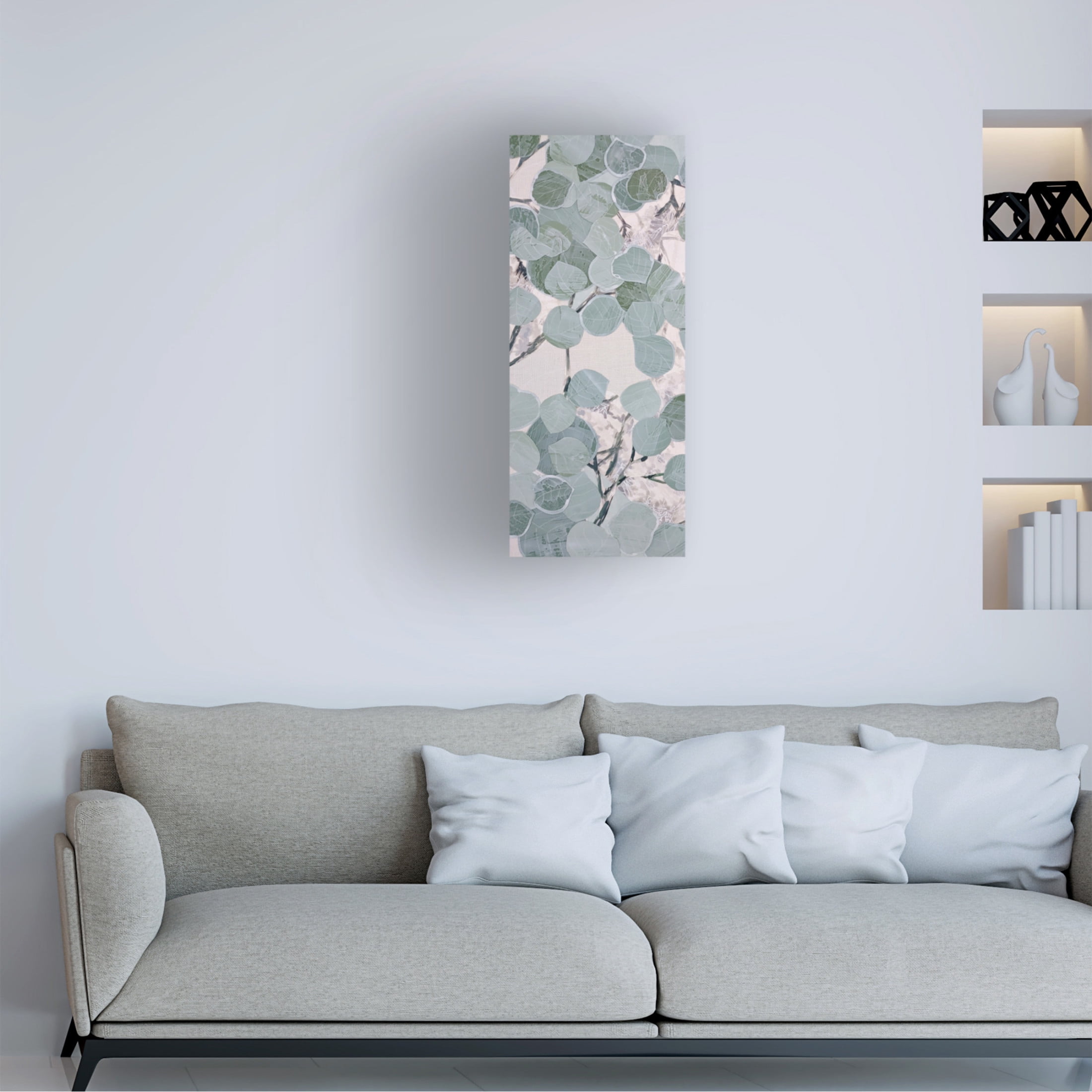 Trademark Fine Art Coco Good Eucalyptus Vert II Canvas Wall Art