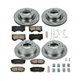 thumbnail image 3 of Power Stop Front and Rear Stock Replacement Brake Pad and Rotor Kit KOE2813, 3 of 8