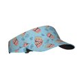 thumbnail image 2 of Yiaed I Am A Fan Popcorn Print Sport Sun Visor Hats Adjustable Empty Top Baseball Cap Cotton Ball Caps for Women and Men, 2 of 5