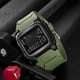 thumbnail image 2 of Reloj electrónico deportivo retro de pantalla grande cuadrado para hombre, luminoso, resistente al agua, multifuncional, para exteriores, militar, reloj deportivo, 2 of 6
