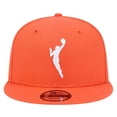 thumbnail image 2 of Unisex New Era Orange WNBA Gear Logo 9FIFTY Snapback Hat, 2 of 6