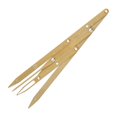 thumbnail image 4 of Eyebrow Measurement Sliding Eyebrow Ruler Stainless Steel Eyebrow Make up Tool Eyebrow Shaping(Gold), 4 of 8