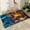 Colored Stones, variant on JML Non-Slip MicrofiberFabric & Rubber Doormat - Soft Entryway Rug for Home/Office (16"x24") - Easy Clean Door Mat for Indoor/Outdoor Use, Turtle and Fish