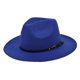 thumbnail image 4 of Gorros de Poliéster Elegantes y Ecológicos Qarigey para Festivales y Fiestas color azul M, 4 of 6