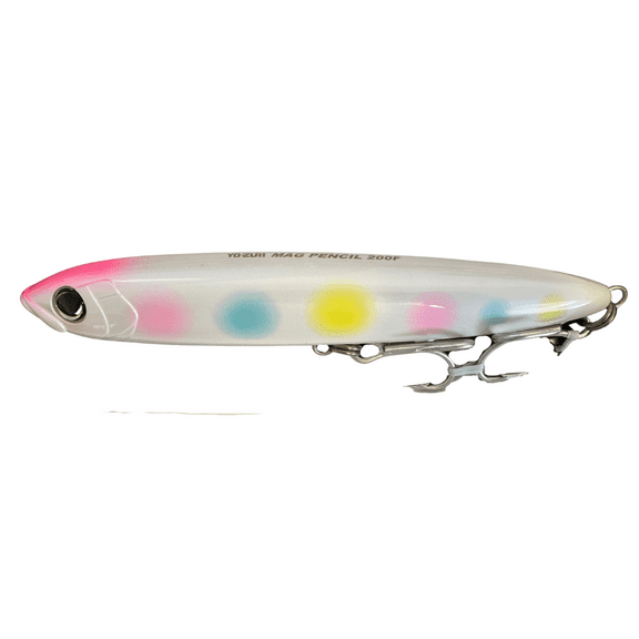 Yo-Zuri R1597-PCA Mag Pencil Floating Lure 8" 3-1/3Oz Pearl Candy