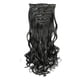 thumbnail image 4 of Fiudx Peluca de Cabello Sintético Natural de 16 Fibras para Mujer, con Volumen Instantáneo y Clip, Fácil de Mantener, Resistente a Altas Temperaturas, Secado con Secador, Extensión Que Aumenta La Con, 4 of 4