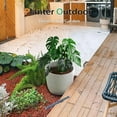 thumbnail image 5 of Concrete Planter Outdoor Indoor, Large Cement Plant Pots for Trees Flowers (Gray, 18 inch), 5 of 11