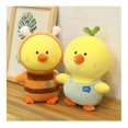 thumbnail image 3 of Disfraz de peluche de peluche, pollito de peluche en overol, 3 of 4