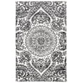 thumbnail image 2 of Safavieh Metro Alaois Medallion Area Rug, Ivory/Black, 5' x 8', 2 of 11