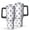 Pioneer Flower Floral-1, variant on 40oz Pioneer Flower Floral Print Pattern Insulated Tumbler with Handle, BPA-Free Leak Proof Lid and Straws, Double Wall Vacuum, Hot 12h/Cold 34h