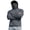 Dark Gray, variant on Long Sleeve Tops for Men with Hooded Full Zip Sunproof Outdoor Climbing Tops Stretchy Breathable Quick Drying Activewear Tops