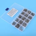 thumbnail image 4 of 400pcs M2 M2.5 M3 M4 M5 Cross Pan Head Screws Nuts And Washer Kit, 4 of 5