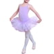thumbnail image 1 of Leotardo de Ballet para niñas, ropa de baile de Ballet, falda de Ballet para niños pequeños, tutú de gimnasia para niños, faldas de tul, traje púrpura-160 para 8-10 años Bolígrafo Bolígrafo Bolígrafo de papelería, 1 of 1