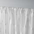 thumbnail image 3 of Exclusive Home Curtains 2 Pack Muse Geometric Jacquard Linen Sheer Rod Pocket Curtain Panels, 3 of 6