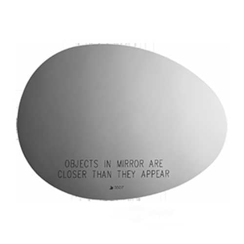 Burco Side View Mirror Replacement Glass - Clear Glass - 5507