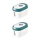 thumbnail image 1 of Inteprter Insect-Proof Rice Bucket Household Multipurpose for Kitchen Home  Container 2piezas Verde oscuro, 1 of 1