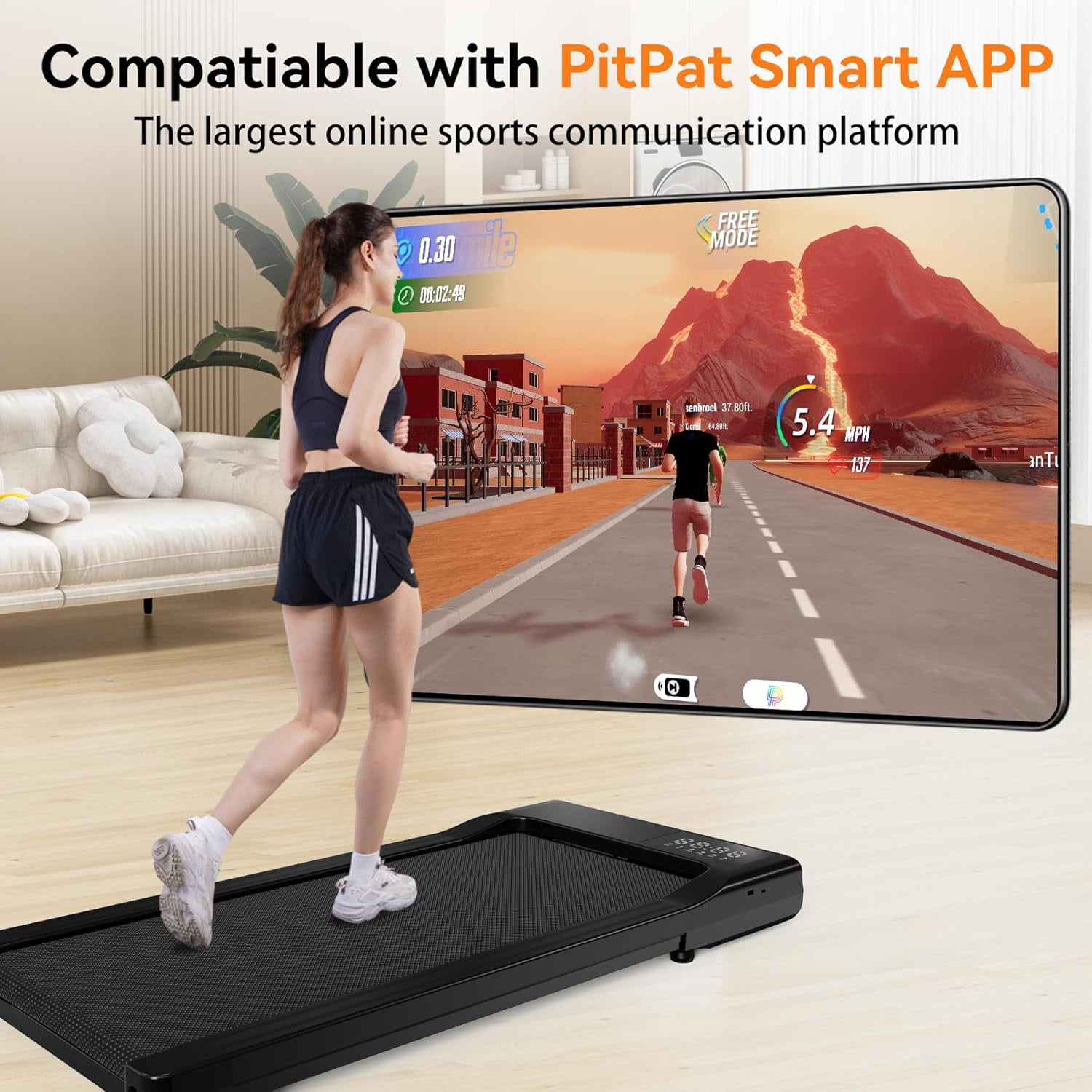 YDZJY Electric Exercise Treadmill, Walking Pad, Under Desk YDZJY Electric Exercise Treadmill, Walking Pad, Under Desk