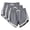 #1 Gray, variant on 3 Pack Shorts for Women,Summer Soft Drawstring Comfort Workout Shorts with Pockets