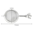 thumbnail image 2 of STOBOK Stainless Steel Mesh Tea for Loose Leaf Tea with Strong Handle and Fine Filter, 2 of 8