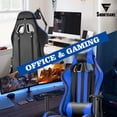 thumbnail image 2 of STGaming Gaming Chair with Massage, Ergonomic Office PC Computer Chair, High Back Gamer Chair with Footrest, Recliner Video Game Chair with Armrest Headrest for Adults 300LBS, Blue, 2 of 8
