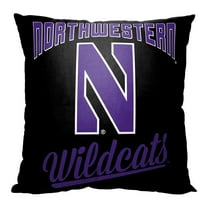 The Northwest Group  Northwestern Wildcats 18" x 18" Alumni Pillow
