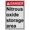 Warning Sign 4, variant on Weatherproof Vertical ANSI Chemical Gas Sign (Hydrogen No Smoking No open flames) 8 in" x 12 in" UV Resistant Indoor Outdoor Workplace Insdustrial Caution Warning Sign