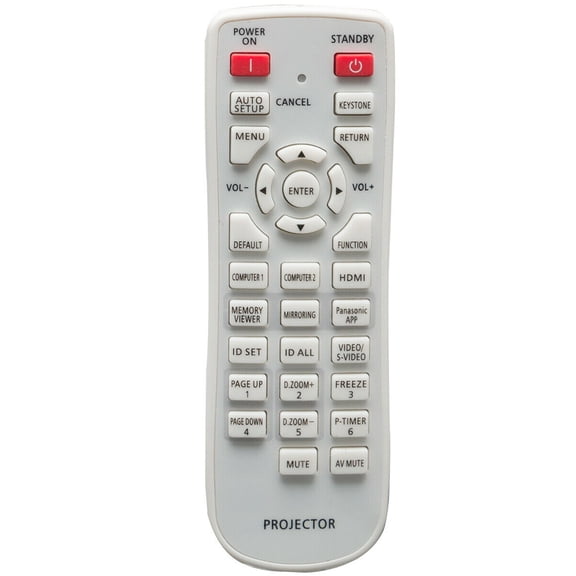 New N2QAYA000100 Replace Remote for Panasonic LCD Projector PT-VW355N PT-VX425N