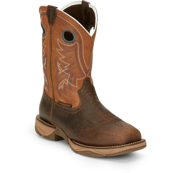 Tony Lama Men's 11" Lopez Steel Toe Waterproof Work Boot Tumbleweed - RR3363