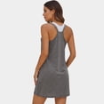 thumbnail image 3 of Rosvigor Women Workout Dresses Tennis Athletic Dress Built in Shorts Sundress Women Casual Dress Summer Travel Vacation, 3 of 8