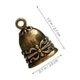 thumbnail image 2 of CRILSTYLEO 6Ud Decorativas Vintage De Latón Dorado Ideales Para Adornos Y Colgantes, 2 of 8