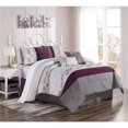 thumbnail image 1 of Elight Home 21211K 7 Piece Cyrilla Embroidery Comforter Set, 1 of 1