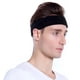 thumbnail image 3 of Diadema deportiva que absorbe el sudor de 3 piezas para hombres y mujeres, adecuada para hacer ejercicio, baloncesto, correr, tenis, gimnasio, 3 of 5