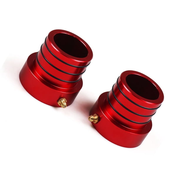 Riwesomey Kit de sellado de tubo de eje exterior interior delantero de coche, 2 piezas, herramienta de sellado de eje 30/40, accesorios de Vehículos, repuestos y accesorios Mis Rojo