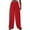 Style1-Red linen pants women, variant on Xdegoge Women Plus Size Linen Pants with Pockets Wide Leg Pull on Pants Lightweight High Waisted Work Pants 2025 Casual Loose Solid Color Elastic Waisted Palazzo Pants Pantalones De Lino