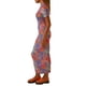 thumbnail image 5 of Txlixc Vestido de manga corta femenino elegante impresión de cuello redondo vestido de fiesta de verano Txlixc  moda, 5 of 10