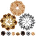 thumbnail image 1 of 35 piezas de decoración de la corona de coronas de eucalipto secas de decortaive Decortaive para disparar, 1 of 7