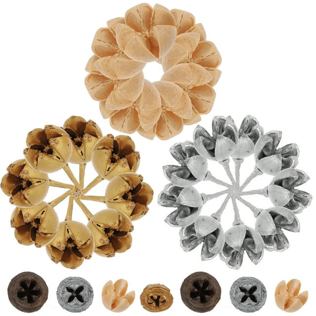 35 piezas de decoración de la corona de coronas de eucalipto secas de decortaive Decortaive para disparar