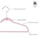 thumbnail image 2 of Paquete de 25 Perchas de Terciopelo para Nios, Antideslizantes, Ahorro de Espacio, Ropa para Nios, Camisas, Pantalones, Vestidos, Guardera, Almacenamiento y Organizacin, 2 of 6
