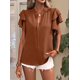 thumbnail image 4 of Tops de Verano para Mujer Color Caramelo Talla S, 4 of 8