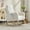 White, variant on Modern Rocking Chair with High Back & Side Pocket, Nursery Glider Upholstered Armchair, 300 lbs Capacity