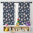 thumbnail image 5 of Blackout Kids Curtains,Dark Blue Princess Unicorn Pattern Childrens Insulated Curtains Set Of 2,Bedroom Essentials,Toddler Room Decor 42"x54", 5 of 5