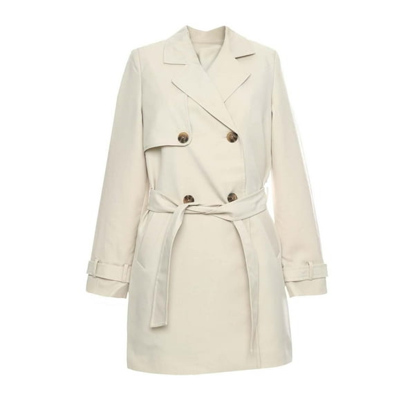 Moda Manteau Trench Celeste pour Femmes