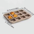 thumbnail image 4 of 1pc Square Baking Tray Square Cup Abrasive Tools Small Square Cake Mold Toast Bread Household Baking Tool, 4 of 4