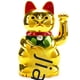 thumbnail image 4 of Adornos para puerta que abren la suerte con forma de gato que estrecha la mano Tienda eléctrica dorada Manualidades para el hogar Joyas chapadas en oro, 4 of 4