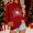Wine, variant on Womens Christmas Tops Funny Round Neck Long Sleeve Christmas Tree Printed Shirts Casual 2025 Fall Xmas Tunic Blouse Khaki M