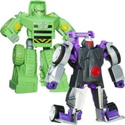 Angle View: Playskool heroes transformers rescue bots morbot + Playskool heroes transformers rescue bots boulder the constr
