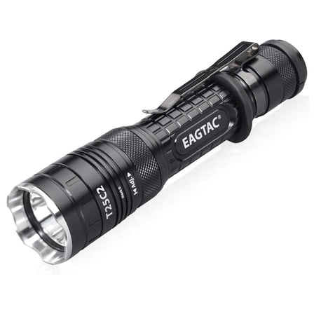 EAGTAC T25C2 MKII Pro Flashlight, XHP35 HD NW LED, 1860lm, Black