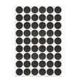 thumbnail image 3 of Uxcell Self-adhesive Screw Hole Covers Caps Dustproof Sticker Dark Coffee with Grain, 2Sheet, 3 of 6