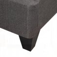 thumbnail image 3 of Contemporary Twin XL Mattress Foundation|Dark Gray Upholstery, 3 of 5