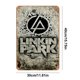 thumbnail image 5 of Letrero Chapa Metal Linkin Park Pintura Hierro Rectangular Pared para Y Bar 30x40cm, 5 of 9